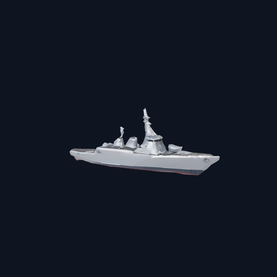 Modern Naval Destroyer model pack